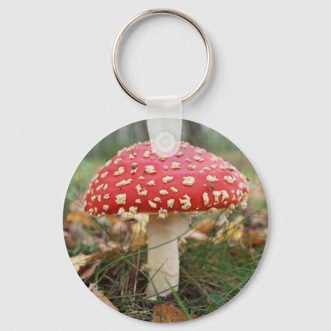 Chaveiro de Red Fly Agaric (Frente)