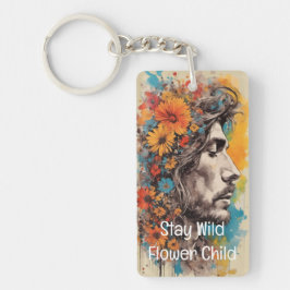 Chaveiro de Retrato Maleável Retro de Alimentação 