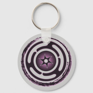 Chaveiro de roda (roxo) de Hecate
