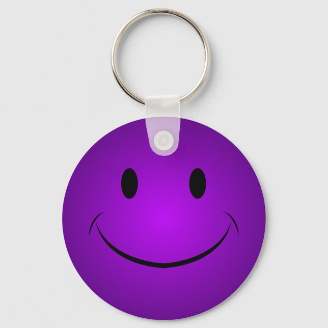 Chaveiro de rosto roxo (Frente)