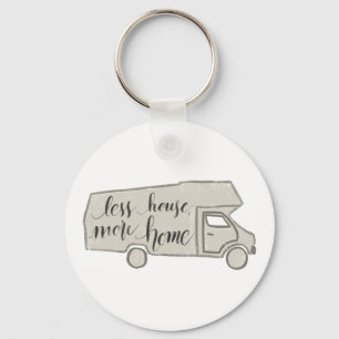 Chaveiro de RV/Camper, casa minúscula,