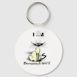 Chaveiro de saída estressada