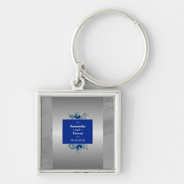 Chaveiro de Sangue Metálico Silver (Frente)