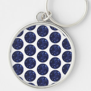 Chaveiro de Sapphire Redonda