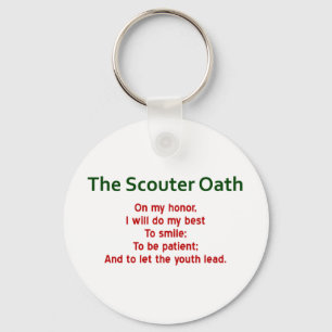 Chaveiro de Scouter Oath (Spoof on the Scout Oath)