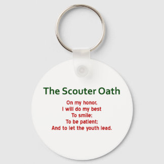Chaveiro de Scouter Oath (Spoof on the Scout Oath)