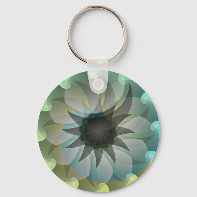 Chaveiro de Shark Espiral por Kenneth Yoncich (Frente)