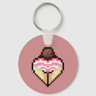 Chaveiro de shimapan rosa bonito