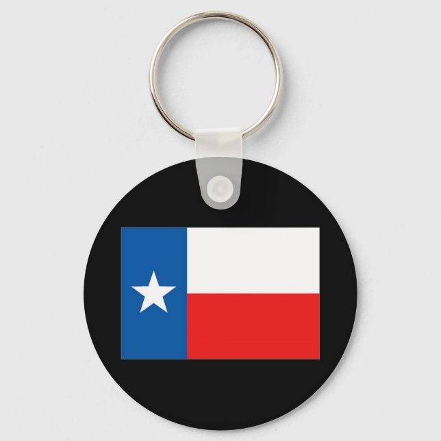 Chaveiro de Sinalizador do Estado do Texas (Frente)