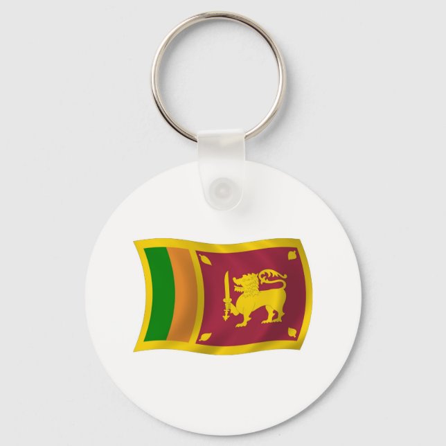 Chaveiro de Sinalizador do Sri Lanka (Frente)