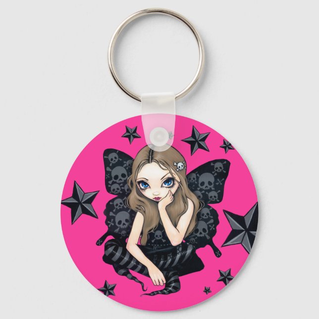 chaveiro de "Skulls and Stars" (Frente)