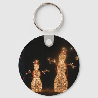 Chaveiro de Snowmen iluminado