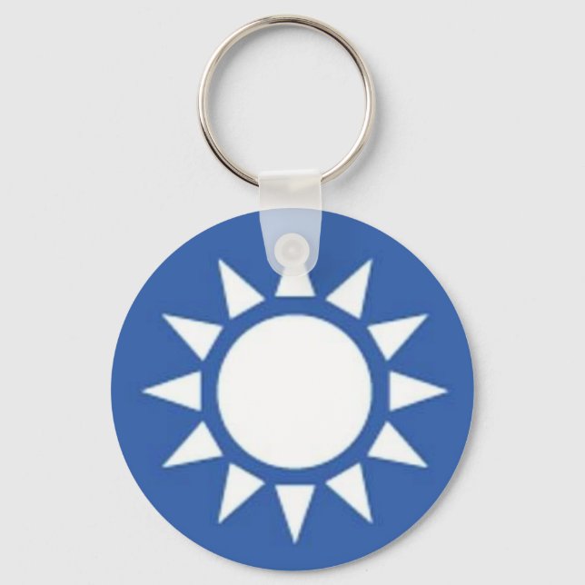 Chaveiro de Sol Branco (Frente)