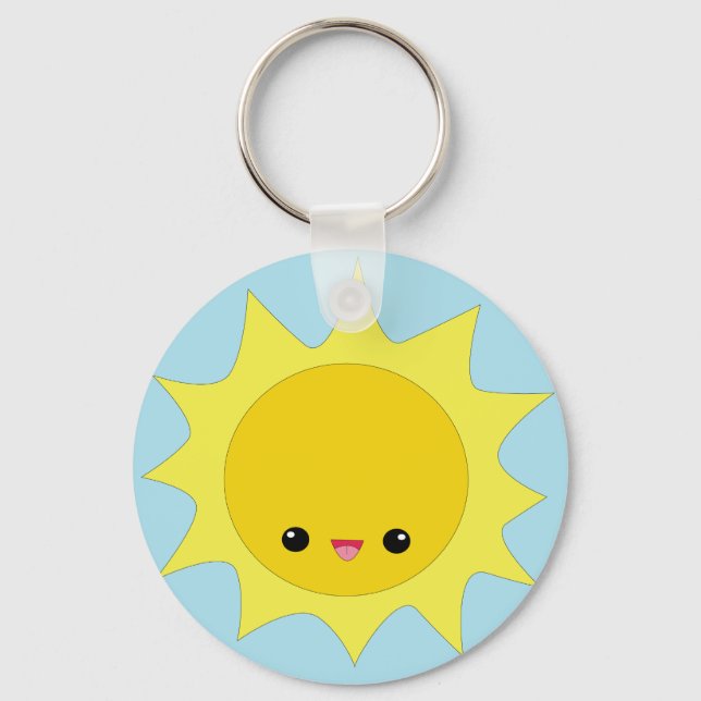 Chaveiro de sol de Kawaii (Frente)
