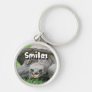 Chaveiro de sorriso da tartaruga