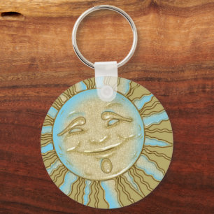 Chaveiro de sorriso dos trabalhos de arte   de Sun