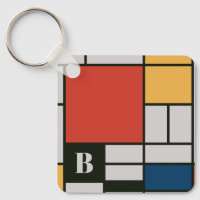 De Stijl Inspirou o Monograma dos Quadrados Primár