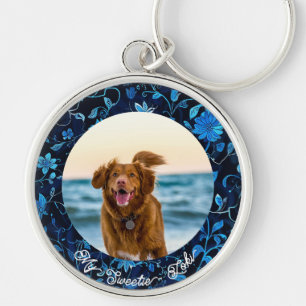 Chaveiro de Stuning Floral Dog