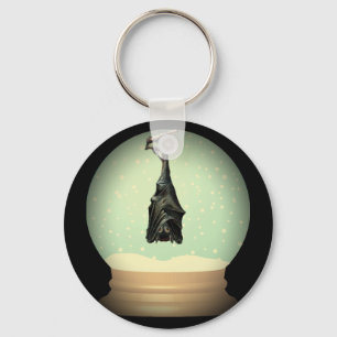 Chaveiro de suspensão do globo da neve do bastão