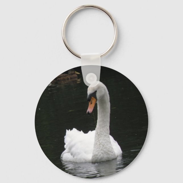 Chaveiro de Swan Branco (Frente)