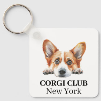 chaveiro de Tema do Clube Personalizado do Corgi D