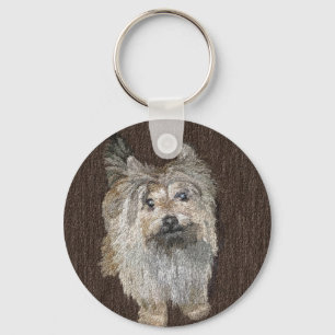 Chaveiro de Terrier de monte de pedras