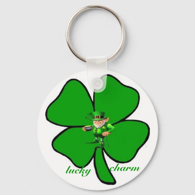 Chaveiro de trevo Leprecon (Frente)