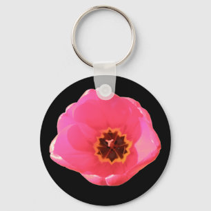 Chaveiro de Tulip Rosa