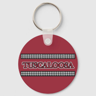 Chaveiro de Tuscaloosa Houndstooth