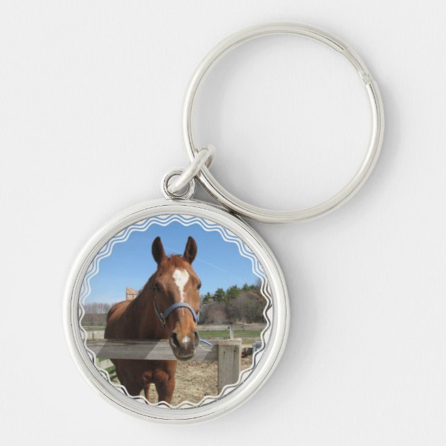 Chaveiro de um quarto doce do cavalo (Frente)