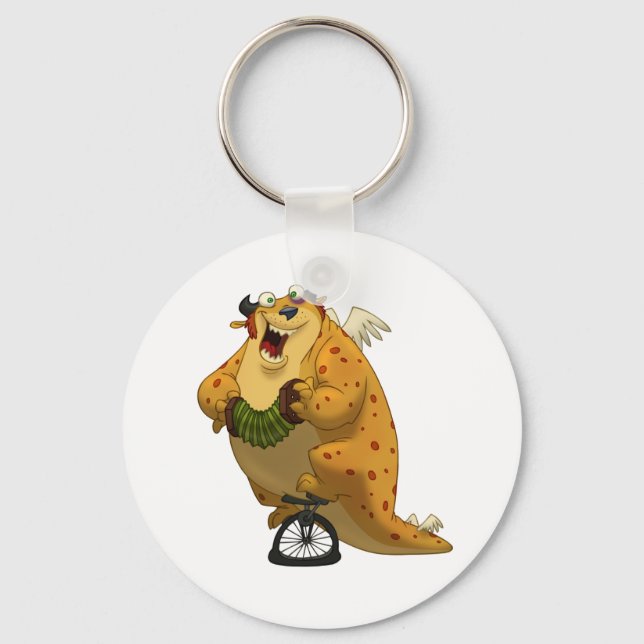 Chaveiro de Unicordionista Personalizado por Wing (Frente)