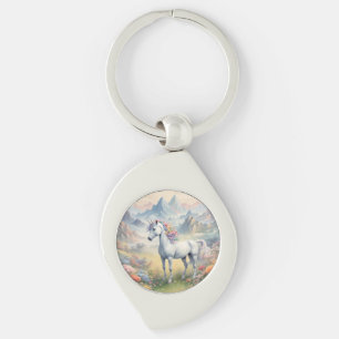 Chaveiro de Unicorn Metal