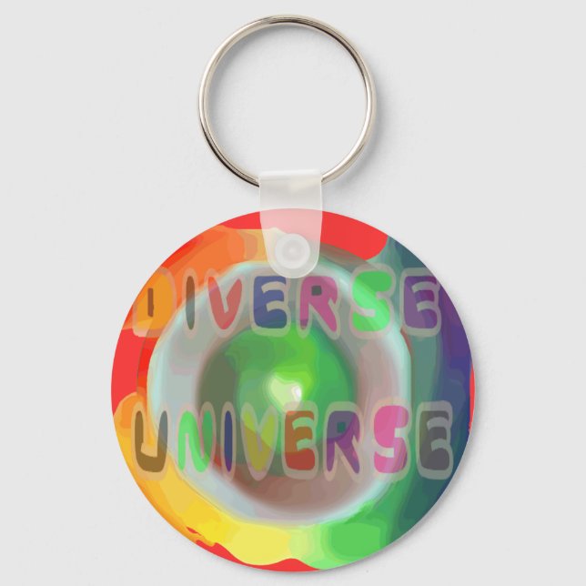 Chaveiro de Universo Diverso (Frente)