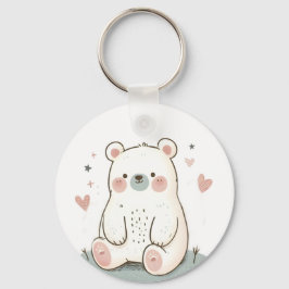Chaveiro de Urso Bonito - Acessório Adorável para 