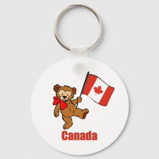 Chaveiro de Urso de Teddy no Canadá