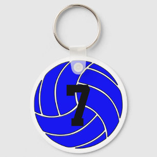 Chaveiro de Voleibol Azul (Toque-Chave)