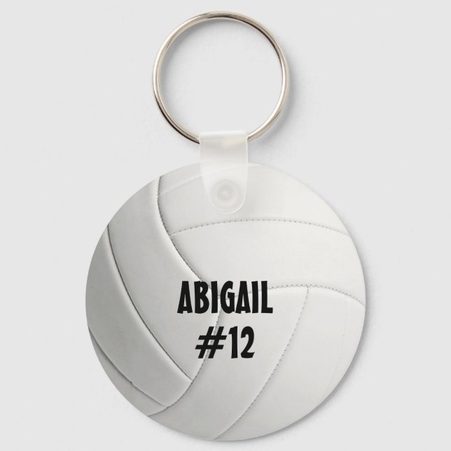 Chaveiro de Voleibol Personalizado (Frente)
