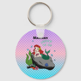 Chaveiro De volta à escola com sereias e mar