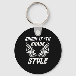 Chaveiro De Volta à Escola Kickin It Estilo 5ª Série Elemen