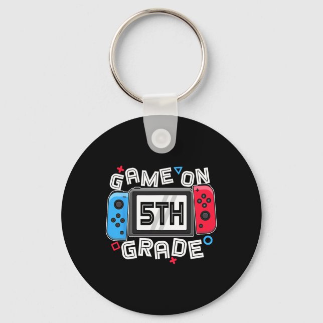 Chaveiro De Volta Ao Jogo Da Escola No Grau De 5 (Frente)