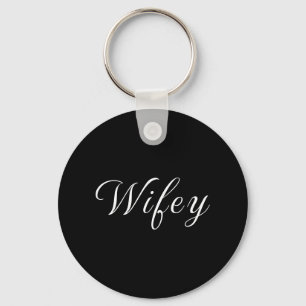 Chaveiro de WIFEY para noiva de casamento e nova e
