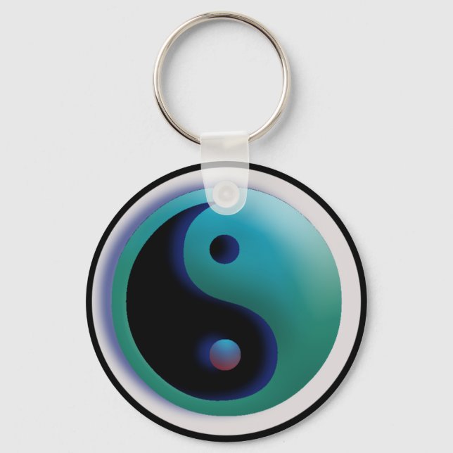 Chaveiro de YingYang personalizado (Frente)
