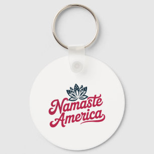 Chaveiro de Yoga Personalizada da América do Namas