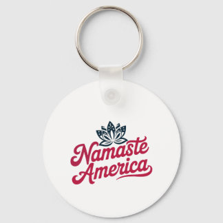 Chaveiro de Yoga Personalizada da América do Namas
