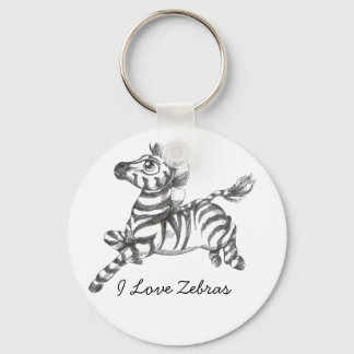 Chaveiro de Zebra Cuja