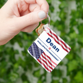 Chaveiro Dean Phillips para Presidente 2024