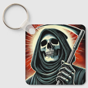 Chaveiro death character illustration