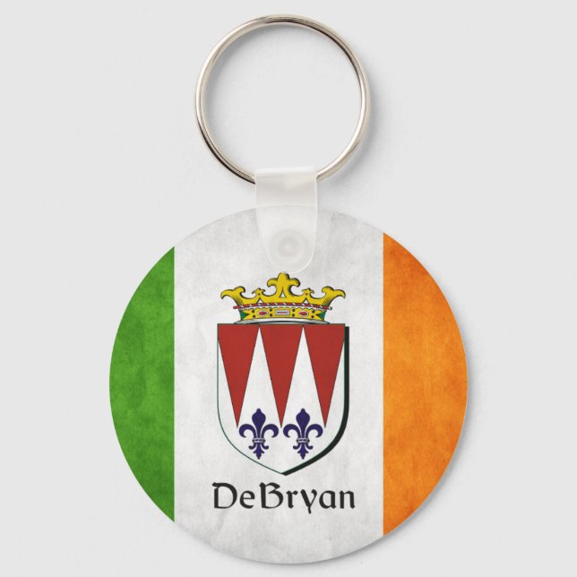 Chaveiro DeBryan Irish Flag (Frente)