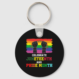Chaveiro Décimo-Junto E Orgulho gay Mês Celebração Do Impre