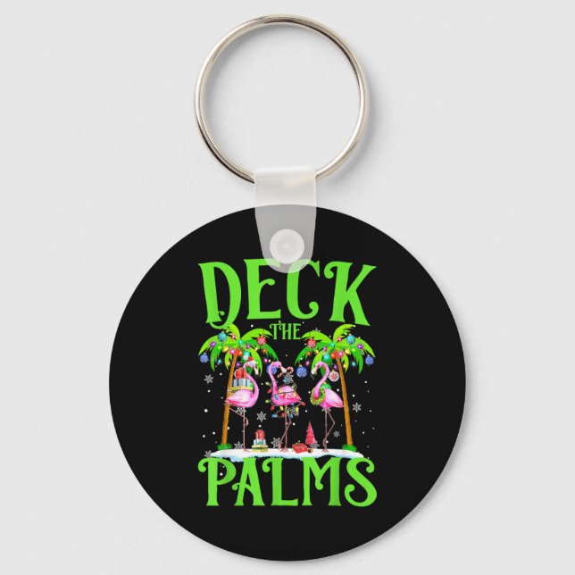 Chaveiro Deck The Palms Flamingo Trocal Christmas Lights Pa (Frente)